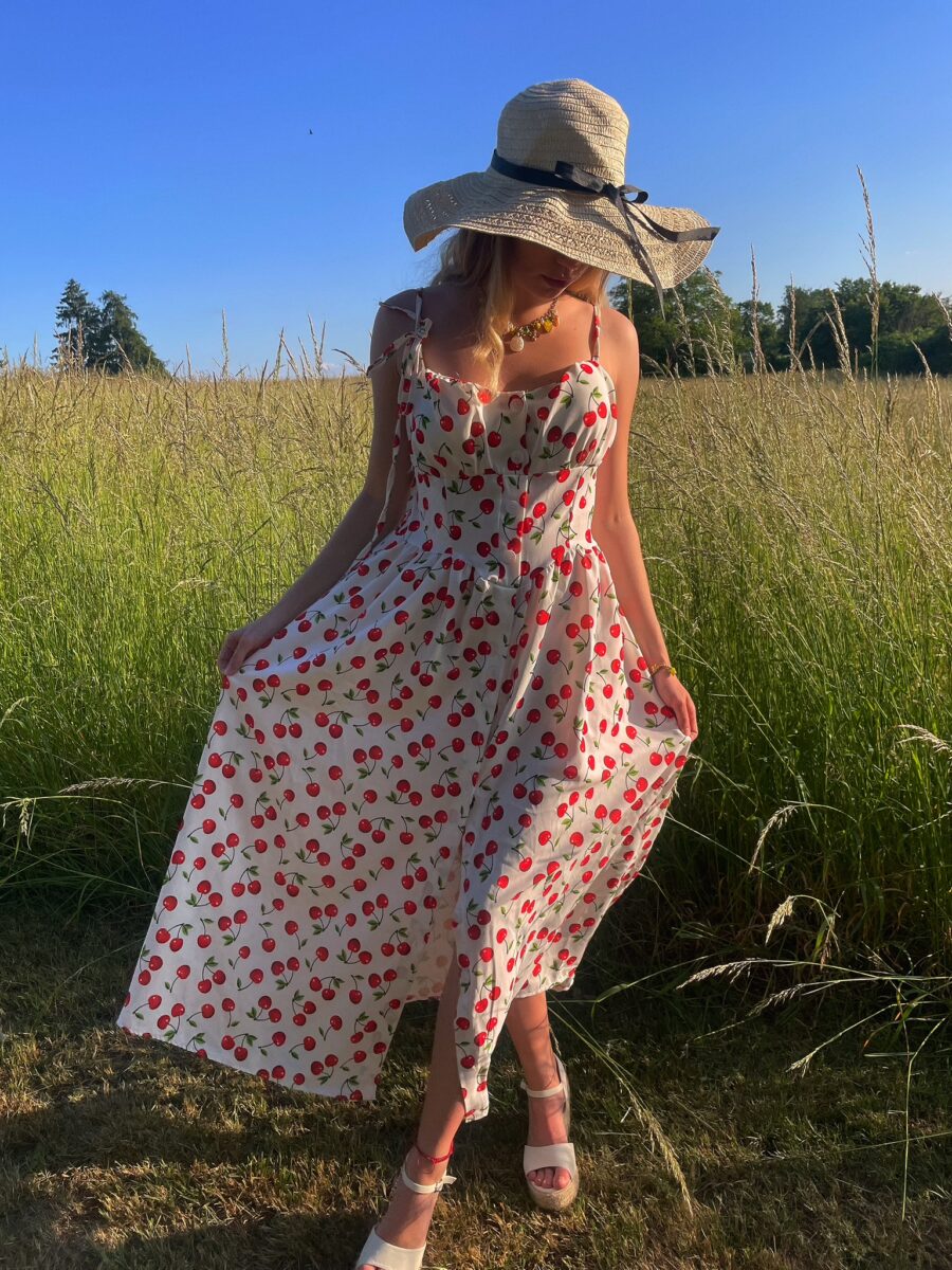 Robe cerise / 57525 – Image 3