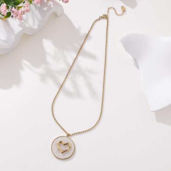 Collier coeur / 00220