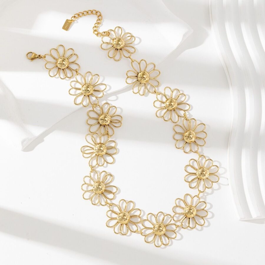 Collier fleur / 00222 – Image 2