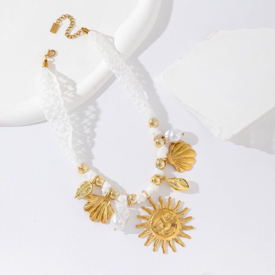 Collier soleil / 00229