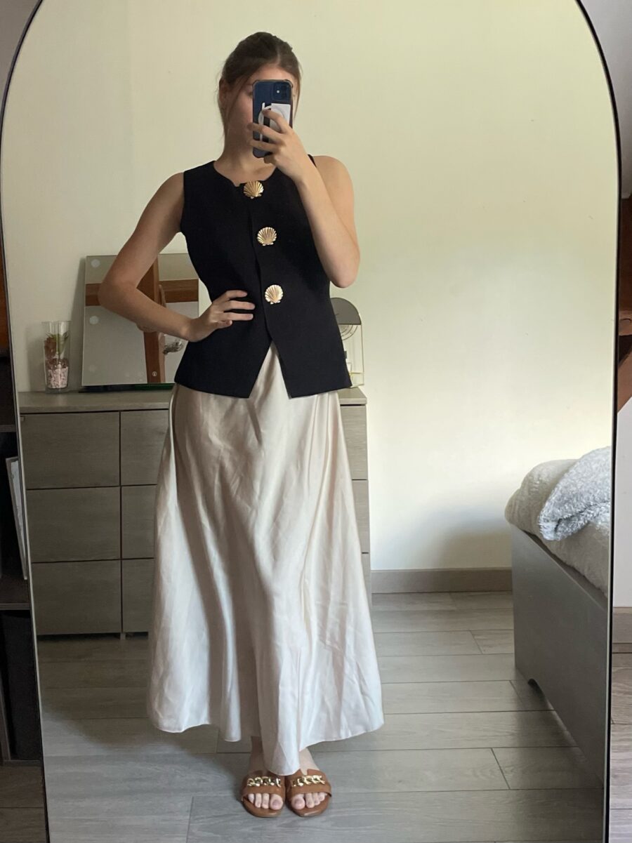 Gilet coquillage / Y1241 – Image 4