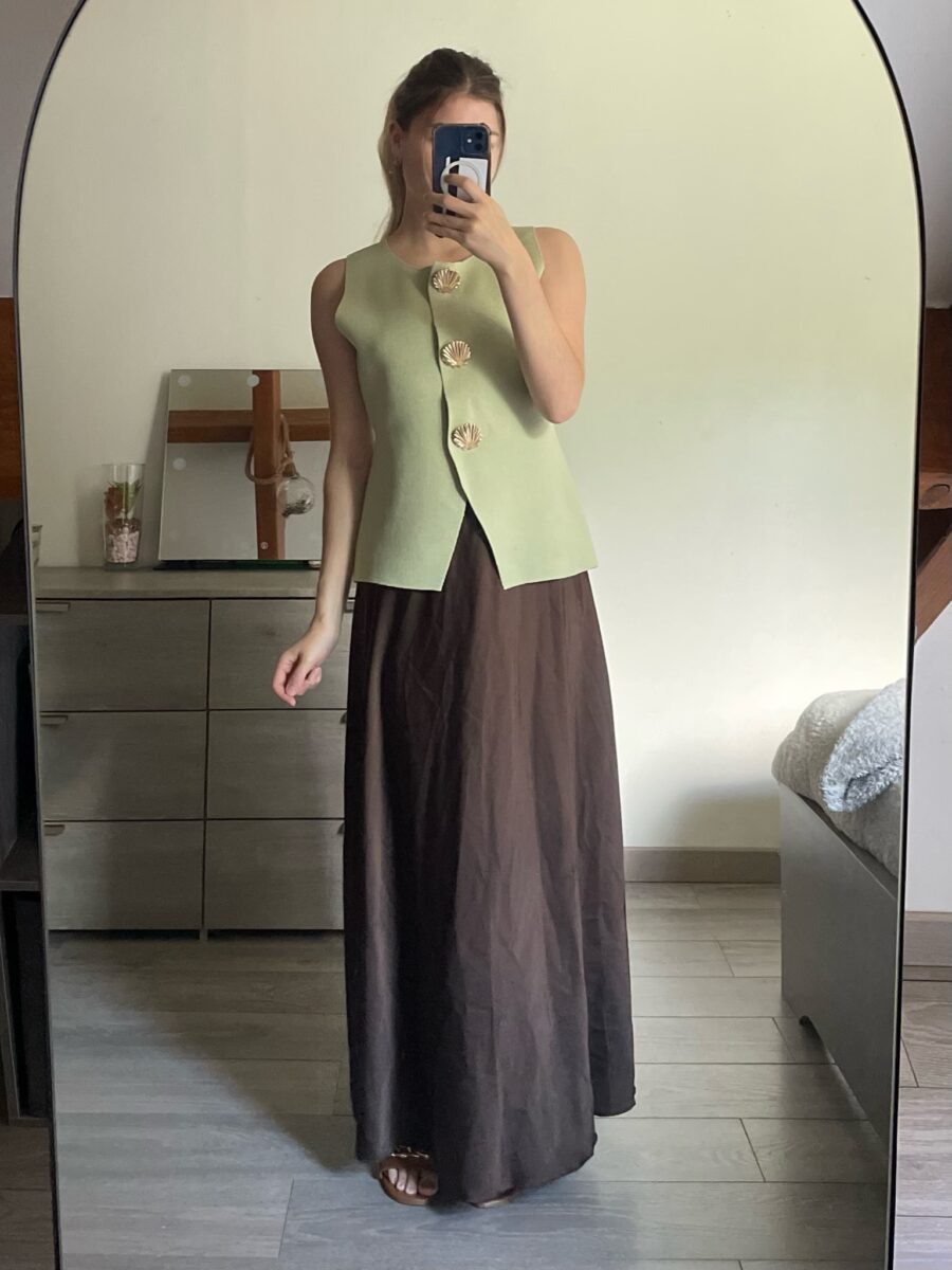 Gilet coquillage / Y1241 – Image 2