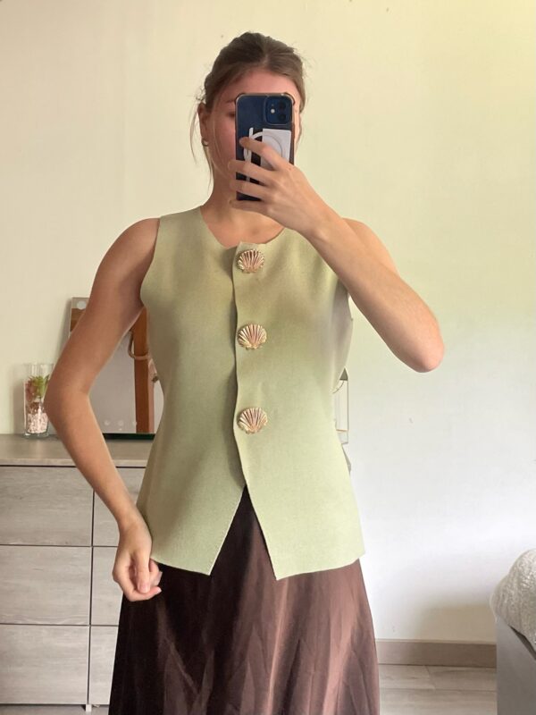 Gilet coquillage / Y1241